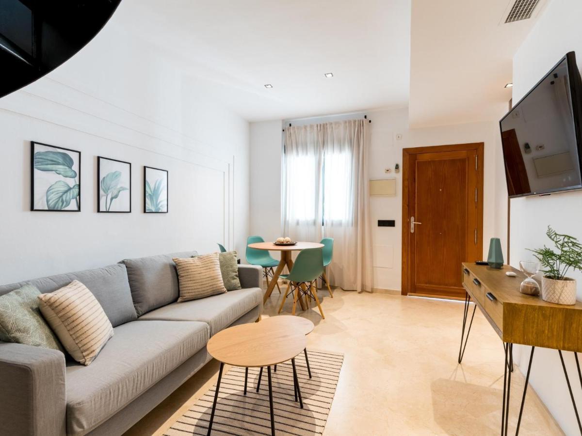 Pj Terraza Privada Banera Exterior Junto Catedral Apartman Sevilla Kültér fotó