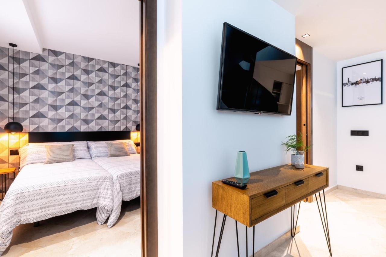 Pj Terraza Privada Banera Exterior Junto Catedral Apartman Sevilla Kültér fotó
